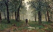 Ivan Shishkin, Rain in an Oak Forest